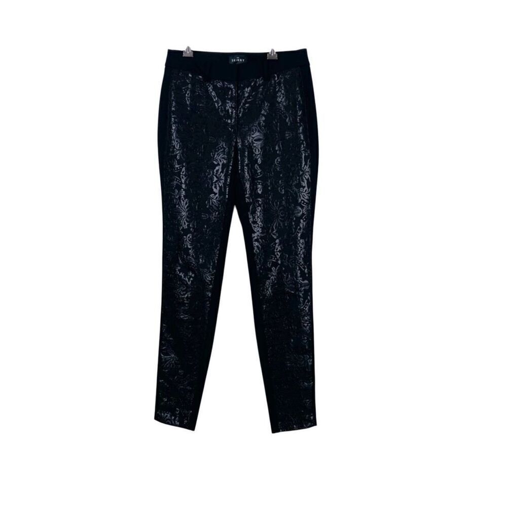 White House Black Market The Skinny Pants Leggings Black Size 00